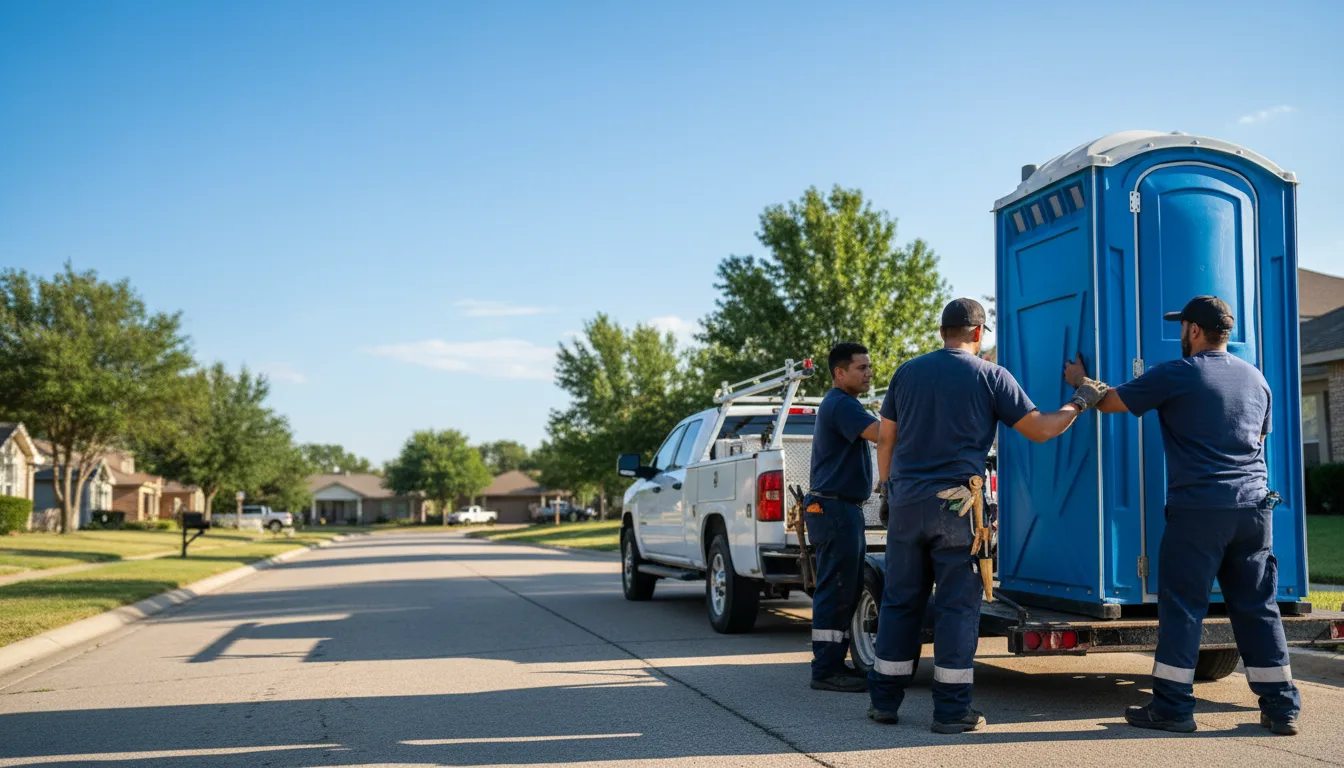 Portable Toilet Rental in Bergman, AR near me